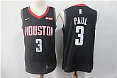 Rockets 3 Chris Paul Black Nike Swingman Jersey,baseball caps,new era cap wholesale,wholesale hats